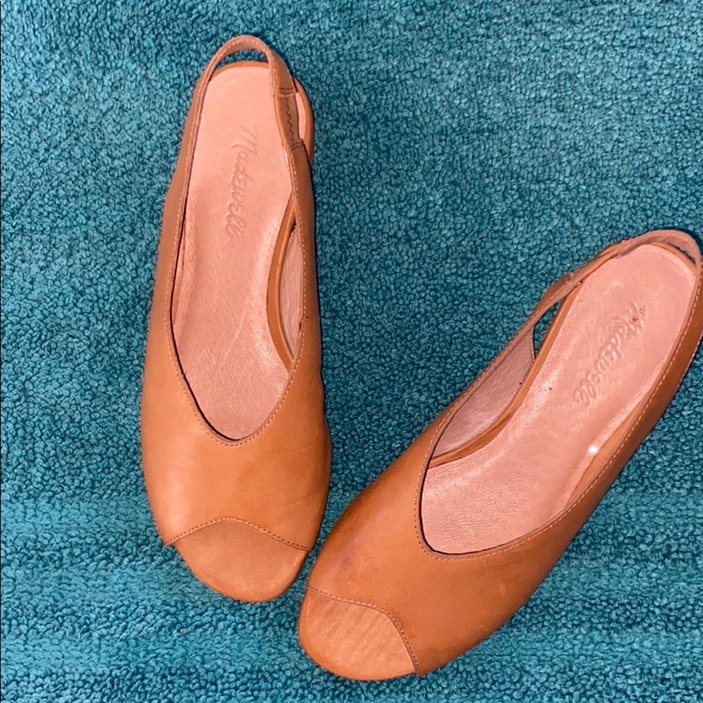 Madewell slingback sandals size 7